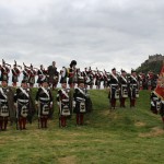 The Atholl Highlanders at the King's Knot