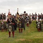 The Atholl Highlanders at the King's Knot